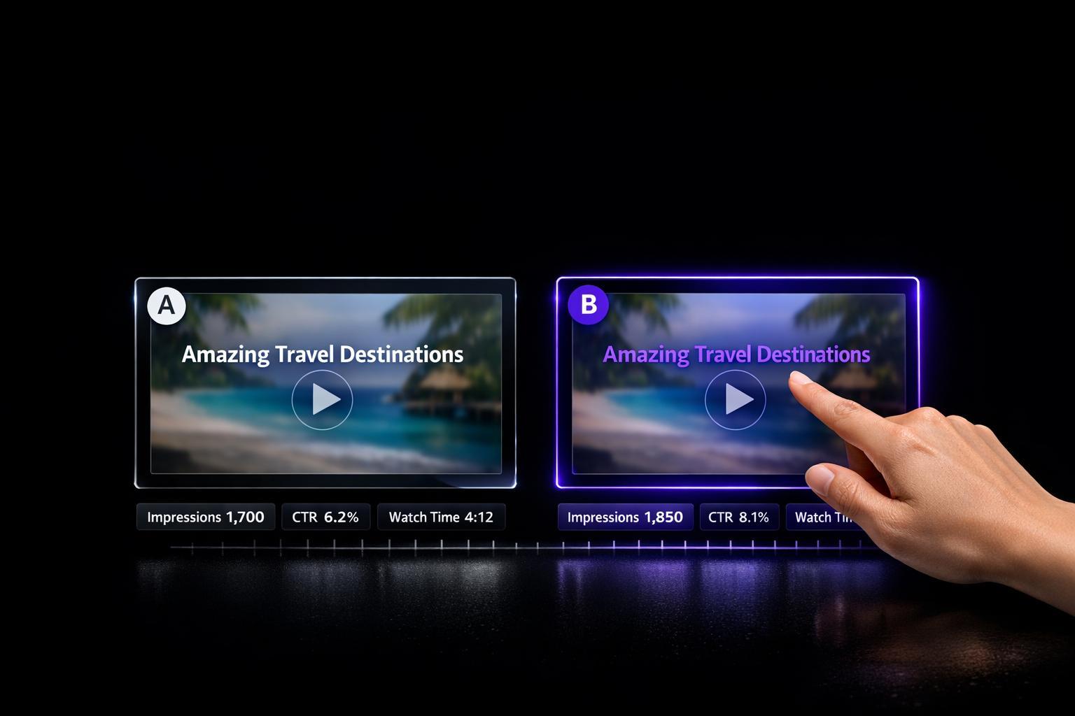 A/B Testing for Video Thumbnails