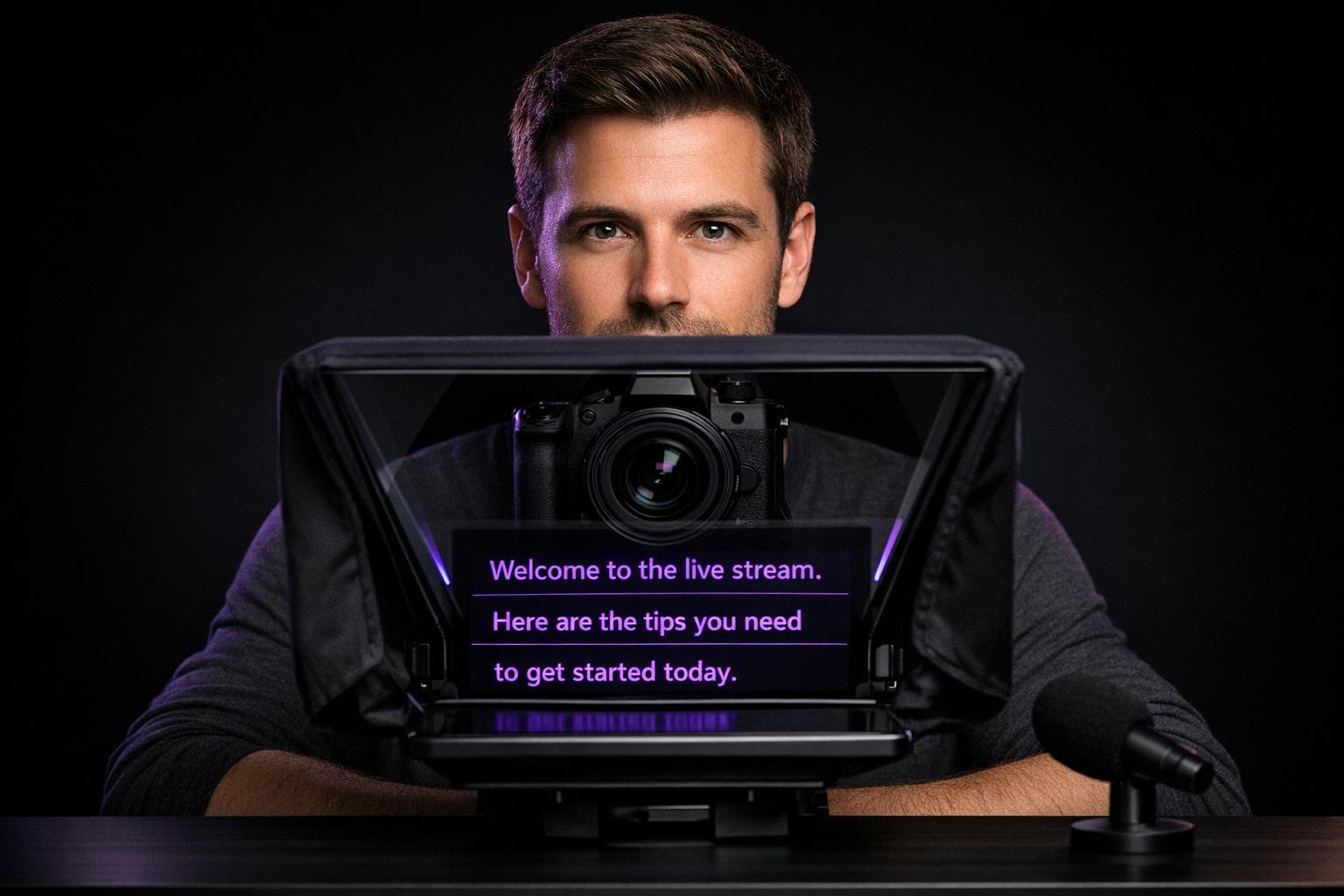 Ultimate Guide to Teleprompters for Live Streaming