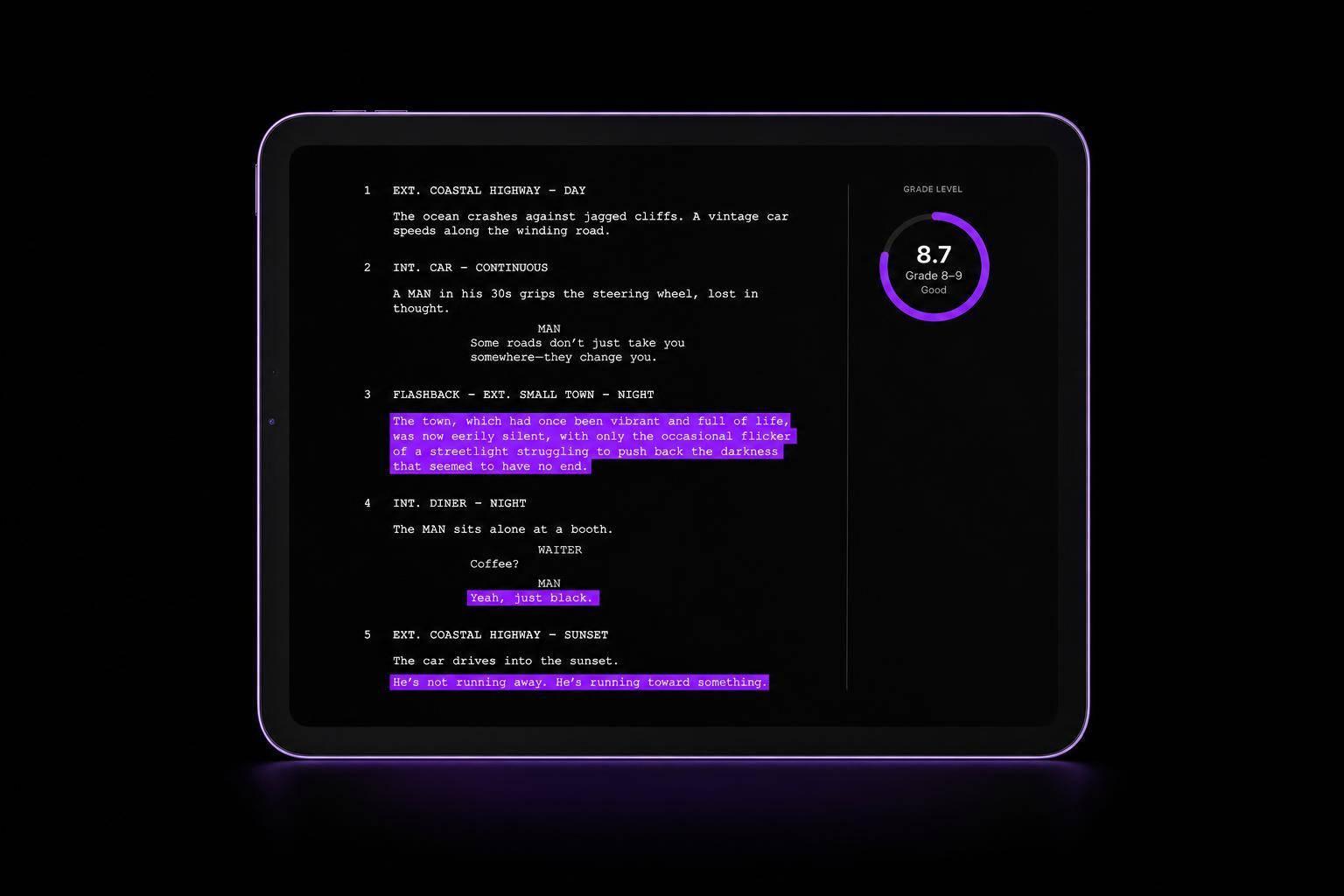 Script Readability Checker